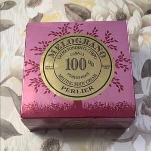 Perlier Melograno Pomegranate Melting Body Cream 6.7fl oz/200ml NEW/SEALED
